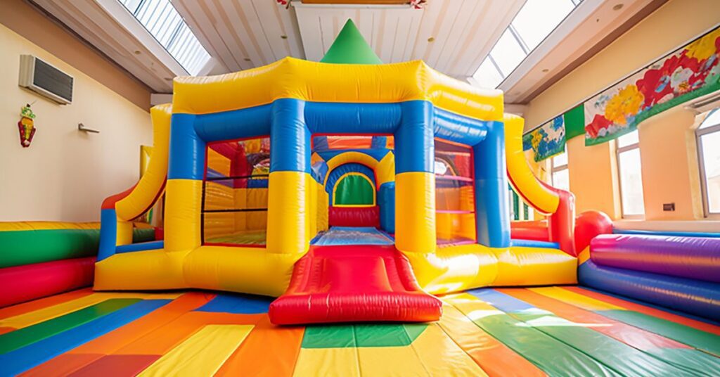 how to clean a bounce house 2024